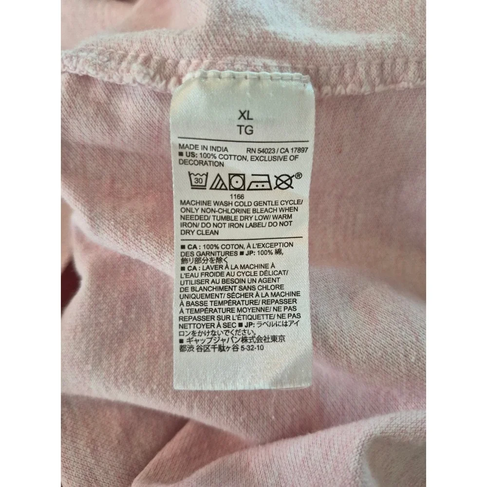 Banana Republic Mens Pink Organic Cotton Pique Short Sleeve Polo Shirt Size XL